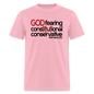 God Fearing Constitutional Conservative - pink
