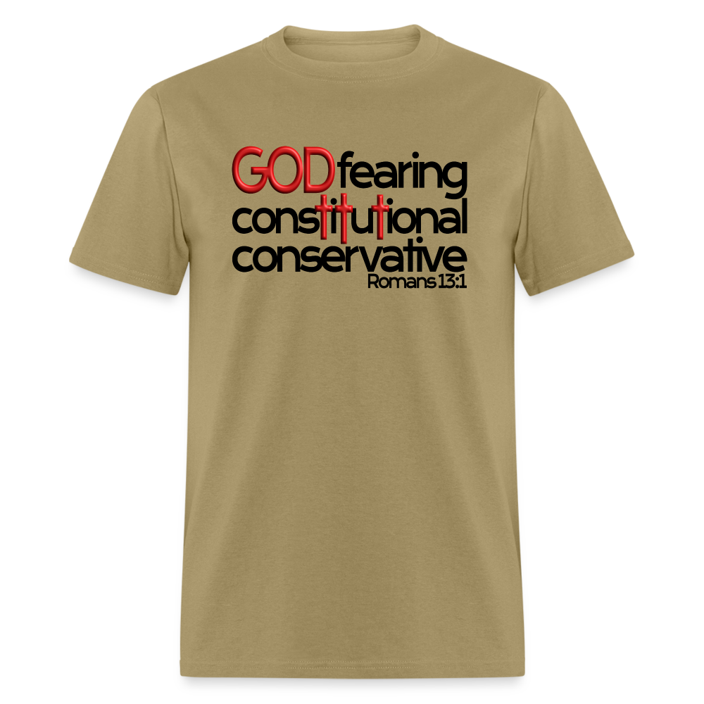 God Fearing Constitutional Conservative - khaki