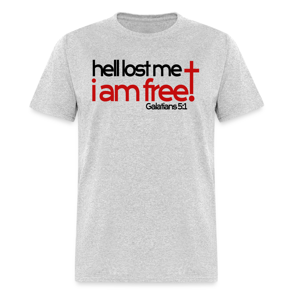 Hell Lost Me I Am Free - heather gray