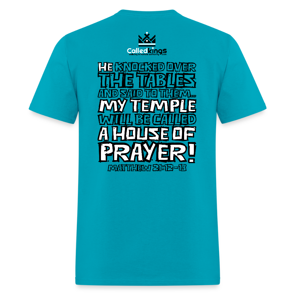 Jesus Flipped - turquoise