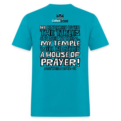 Jesus Flipped - turquoise