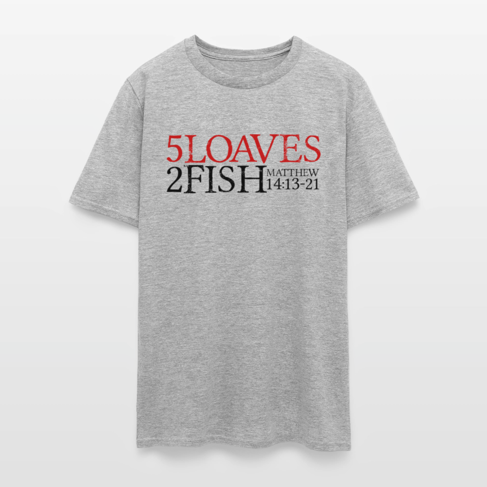 5 Loaves 2 Fish - heather gray