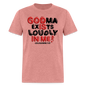 Godma Exists Loudly In Me - heather mauve