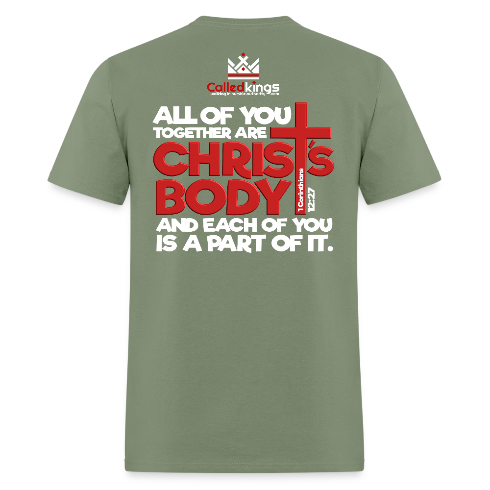 His Body His Choice - military green