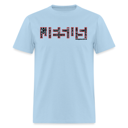 Jesus Name - powder blue