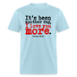 Another Day I Love You More - powder blue