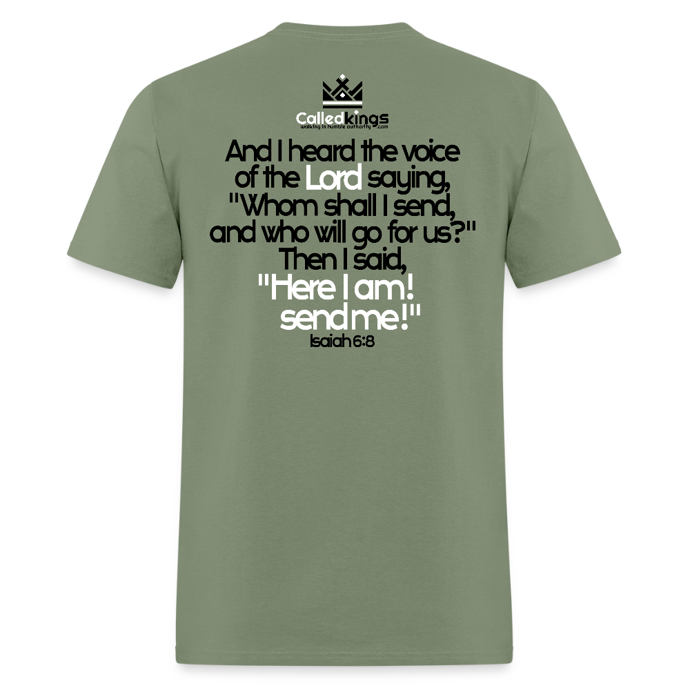 Here I am, send me - military green