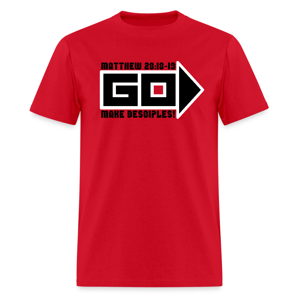 Go Make Desciples - red
