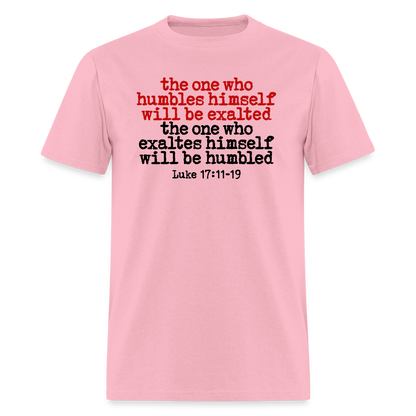 One Who Humbles Himself - pink