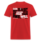 God Will Not Send You To Hell - red