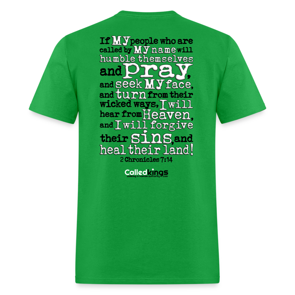 Heal Our Land - bright green