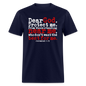 Dear God Protect Me - navy