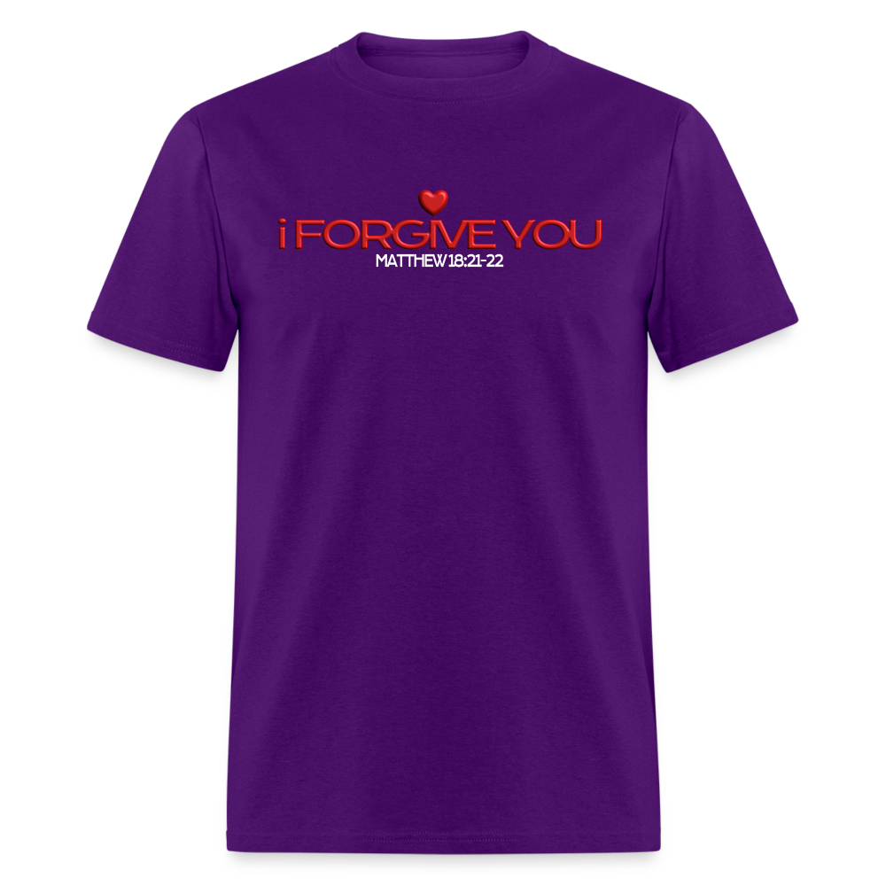 I Forgive You 70x7 - purple