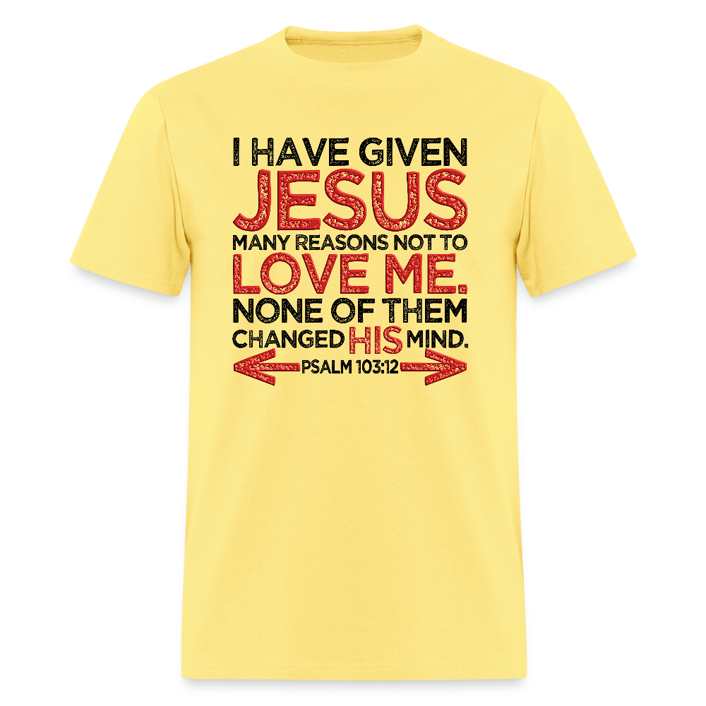 Many Reasons Not to Love Me - cornsilk