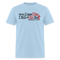 I Fell at His Feet - powder blue