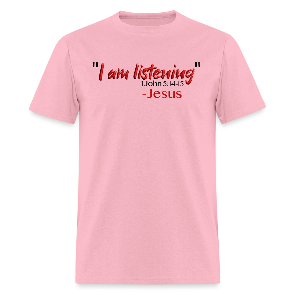 I Am Listening - pink