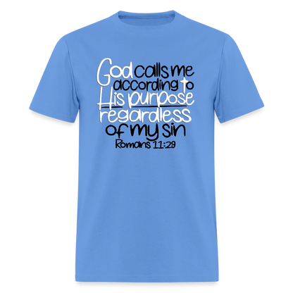 God Calls Me Regardless of My Sin - carolina blue