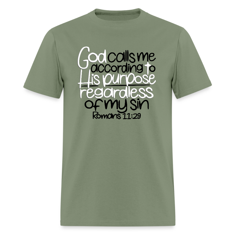 God Calls Me Regardless of My Sin - military green