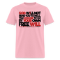 God Will Not Send You To Hell - pink