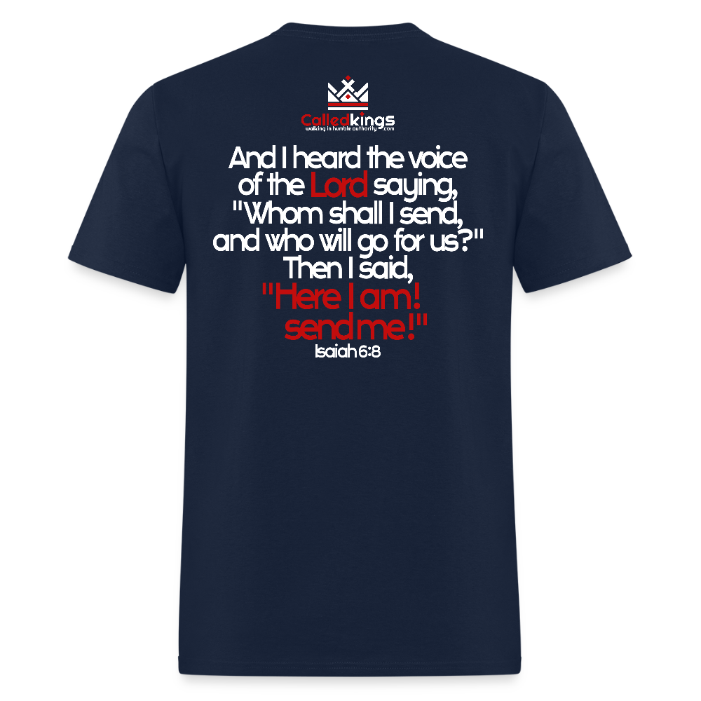 Here I am, send me - navy