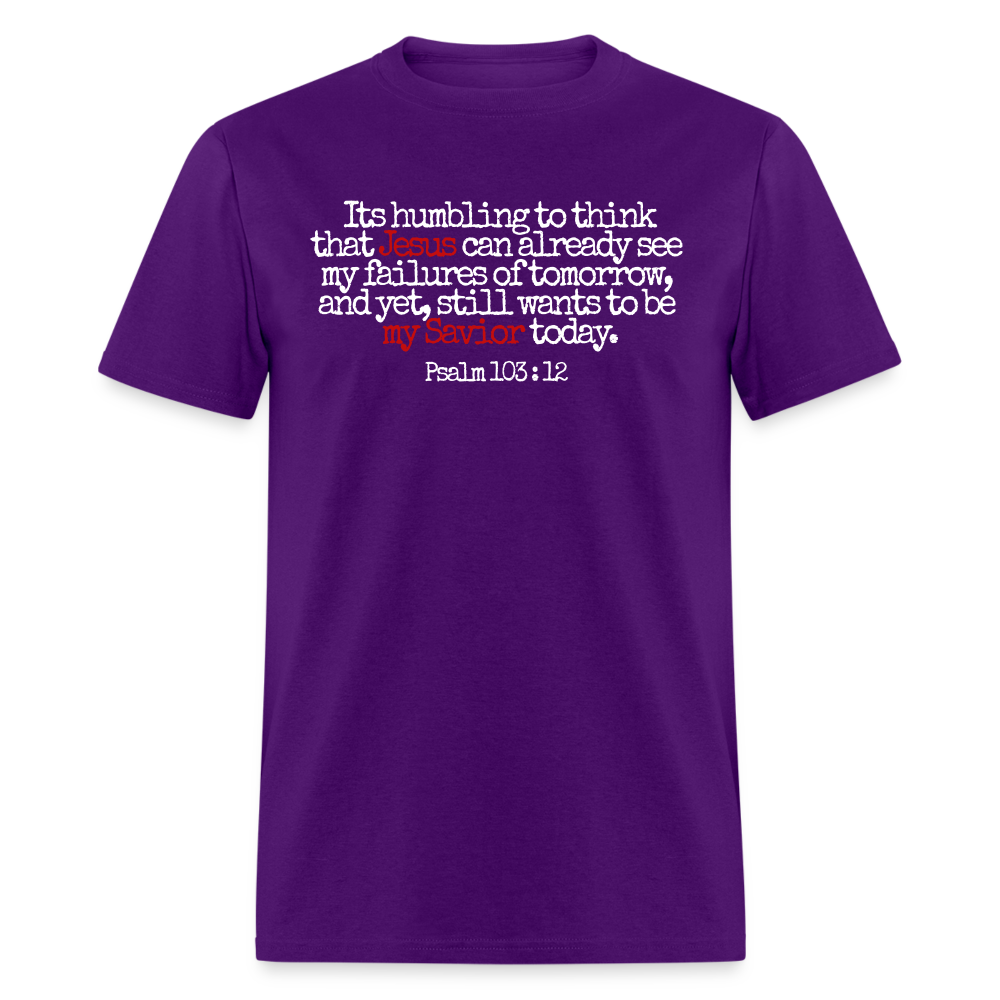 Jesus Sees My Failures - purple