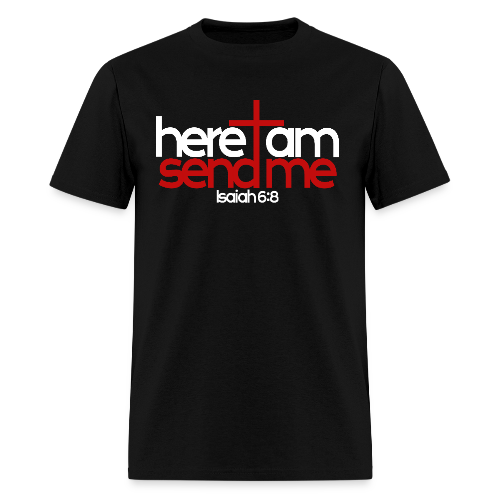 Here I am, send me - black