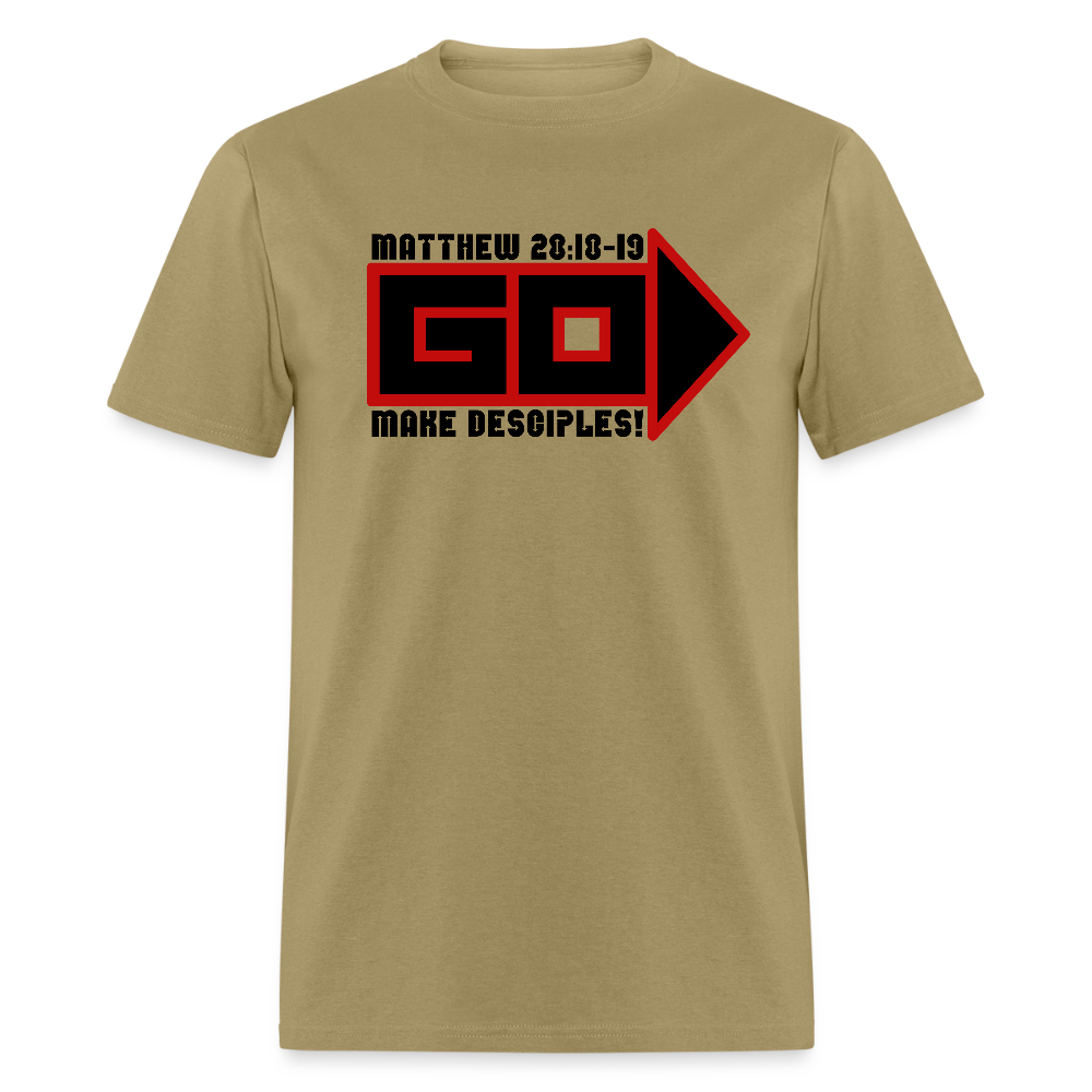 Go Make Desciples - khaki