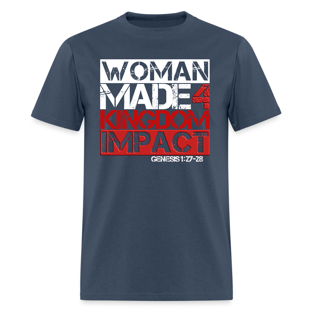 Woman Made 4 Kingdom Impact -  blue dusk