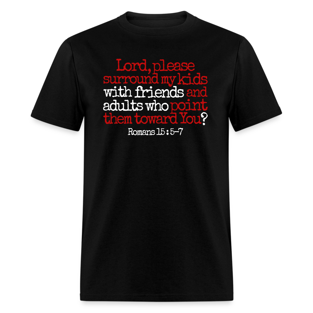 Lord, Please Surround My Kids - black