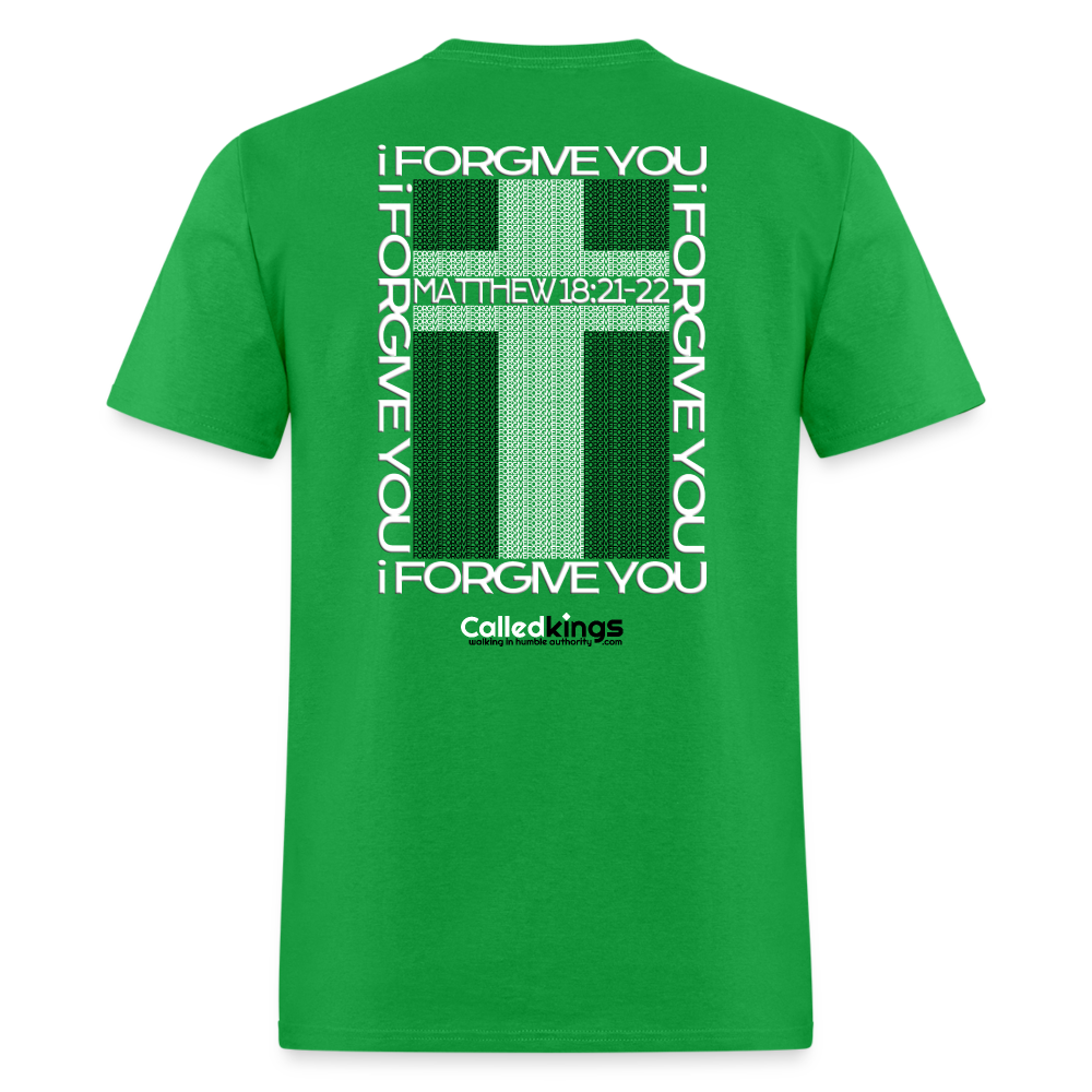 I Forgive You 70x7 - bright green