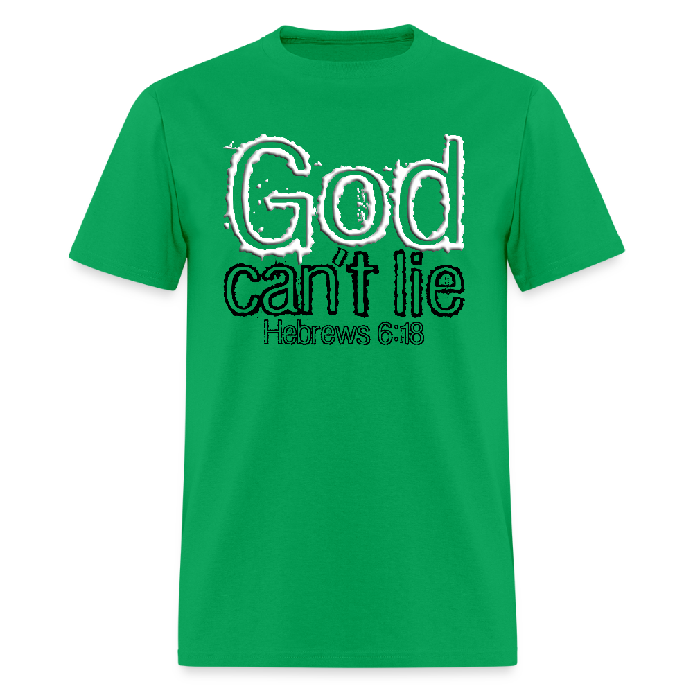 God Can't Lie - bright green