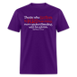 Listen to His Teaching - purple