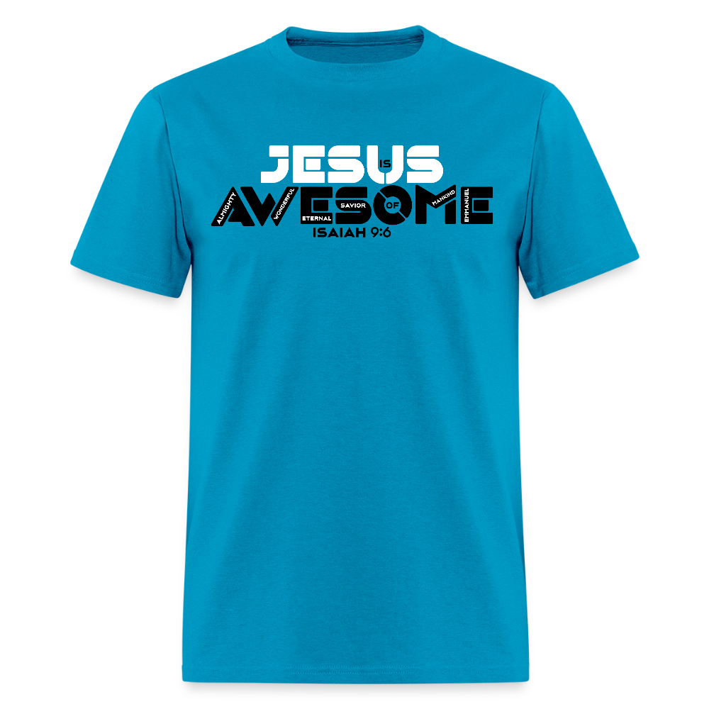 Jesus is Awesome - turquoise