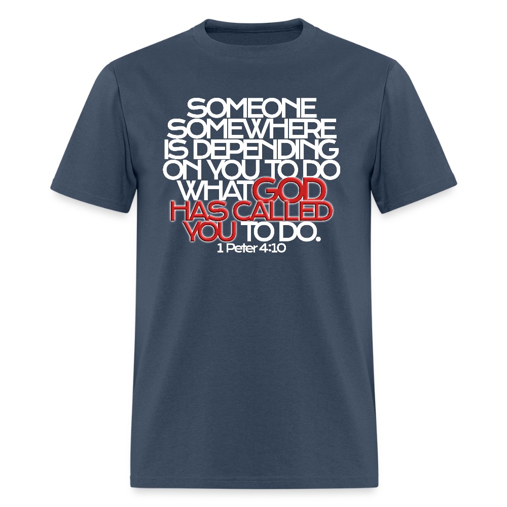 God Has Called You -  blue dusk