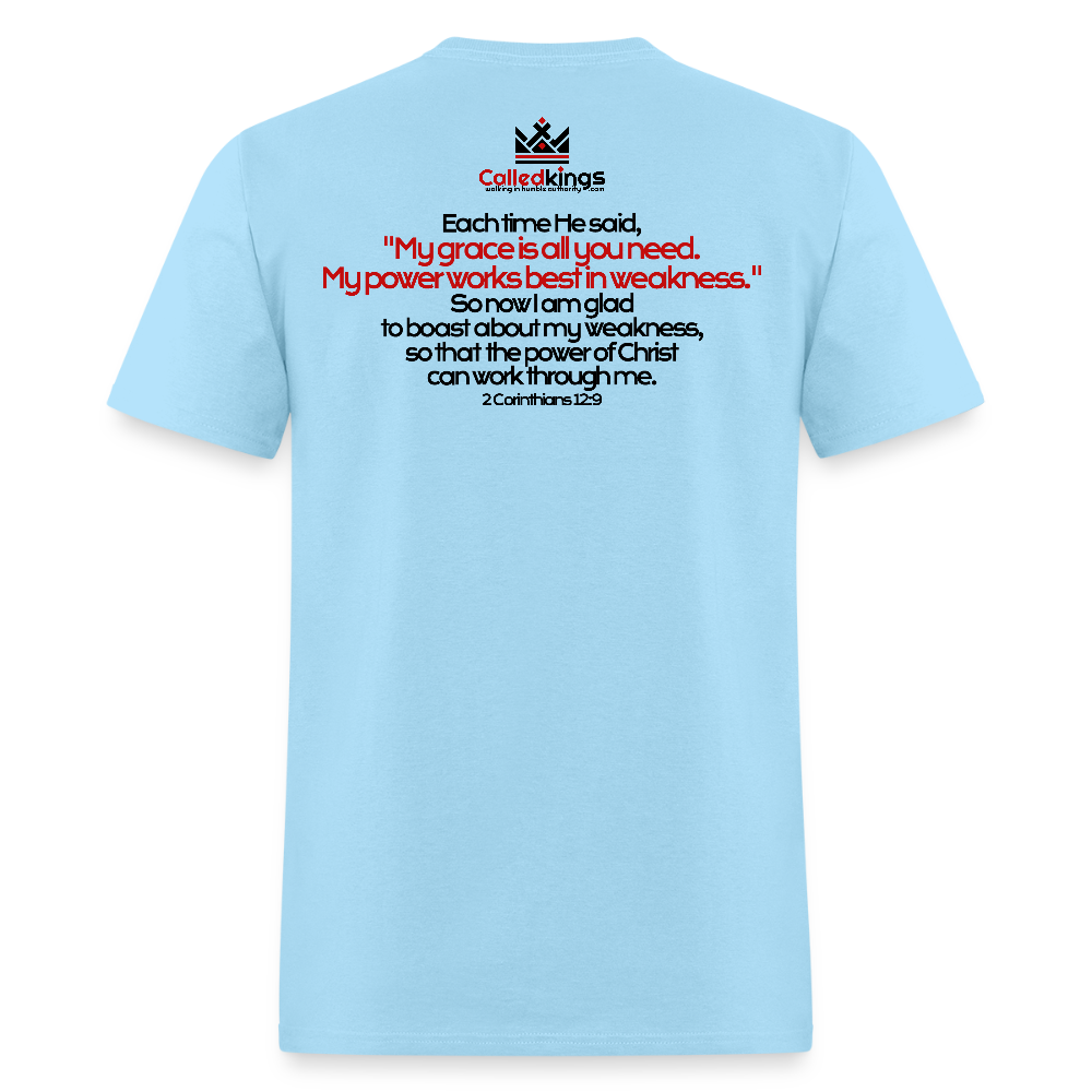 He Is Good When I Am Not - powder blue