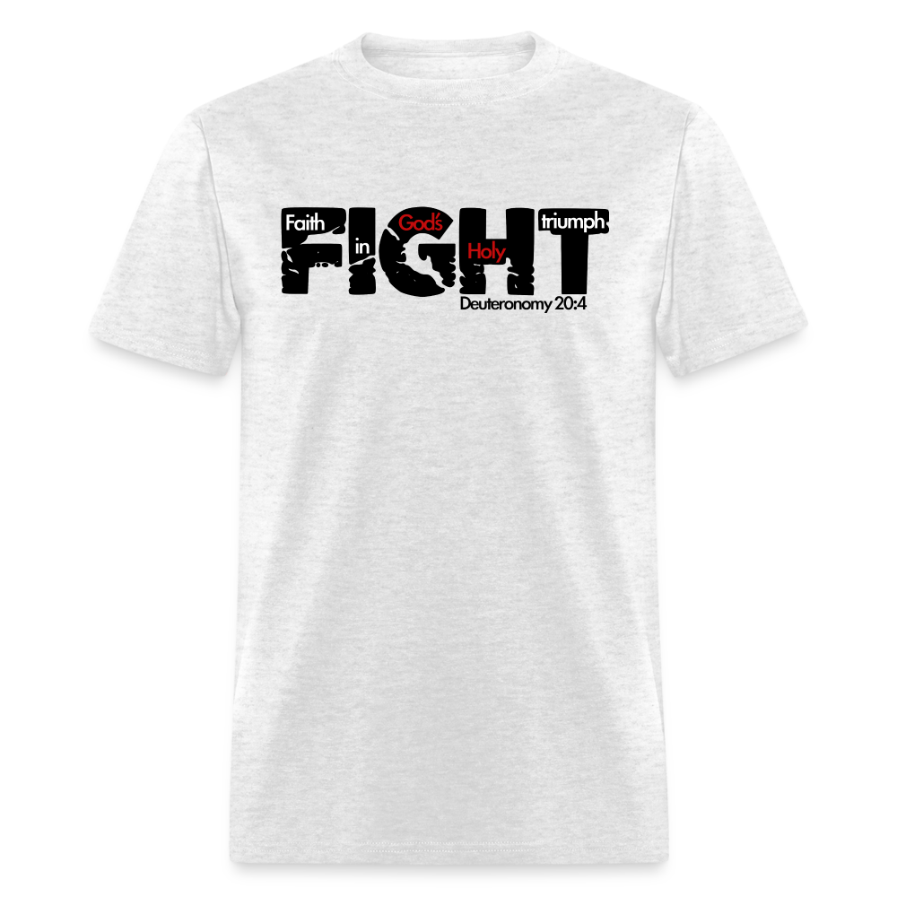 FIGHT - light heather gray