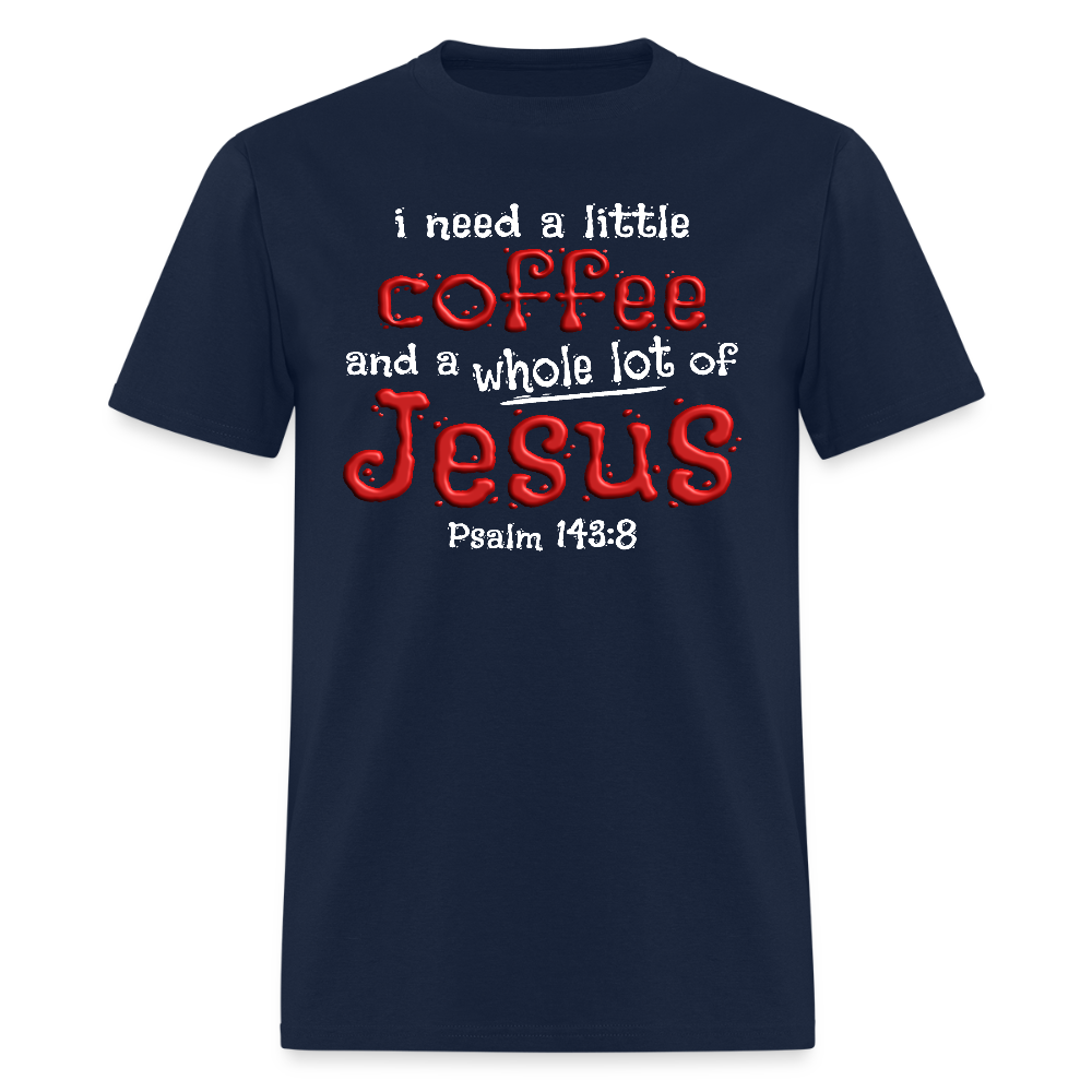 Coffee & Jesus - navy