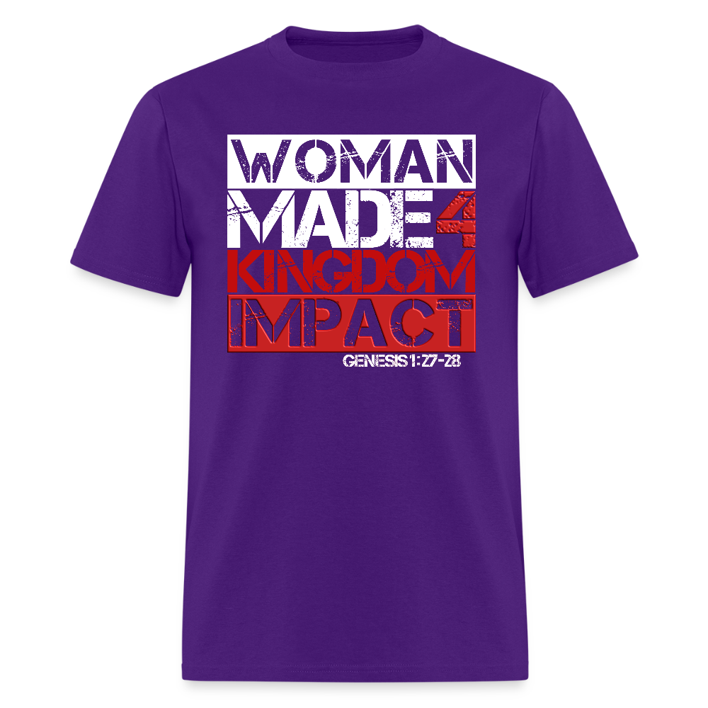 Woman Made 4 Kingdom Impact - purple