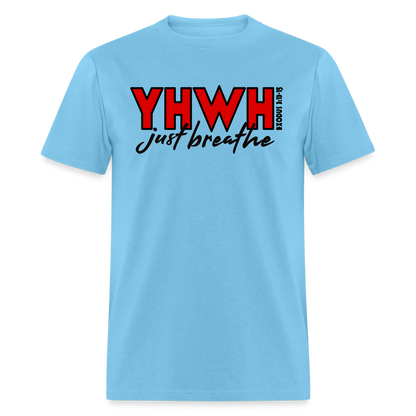 YHWH Just Breathe - aquatic blue