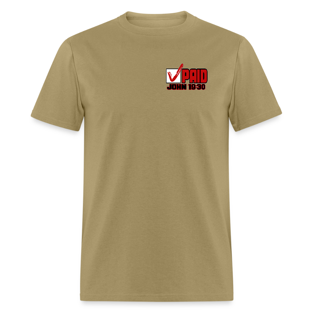 Debt Paid in Full - khaki