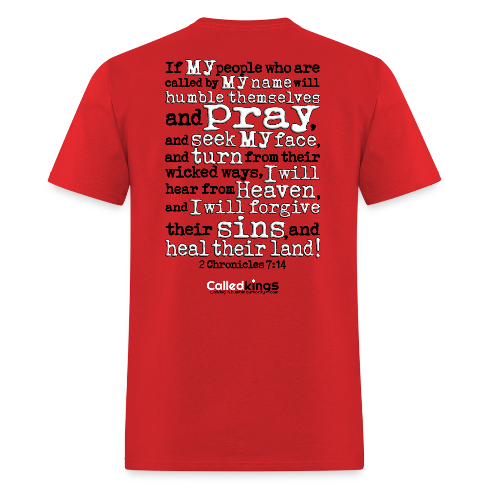 Heal Our Land - red
