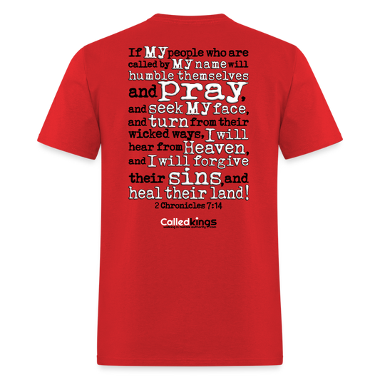 Heal Our Land - red