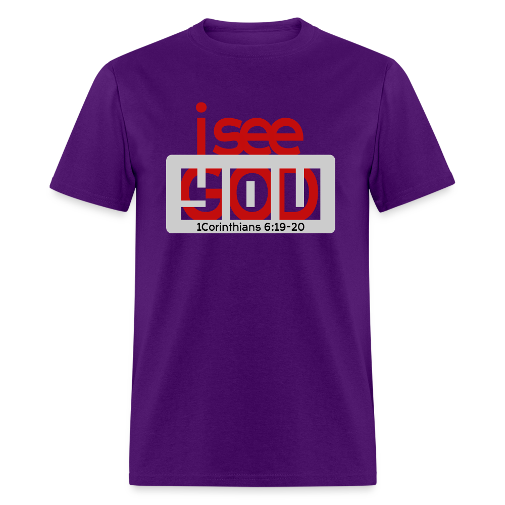 I See God in You - purple