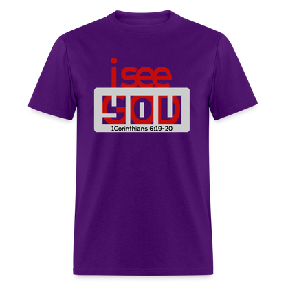 I See God in You - purple