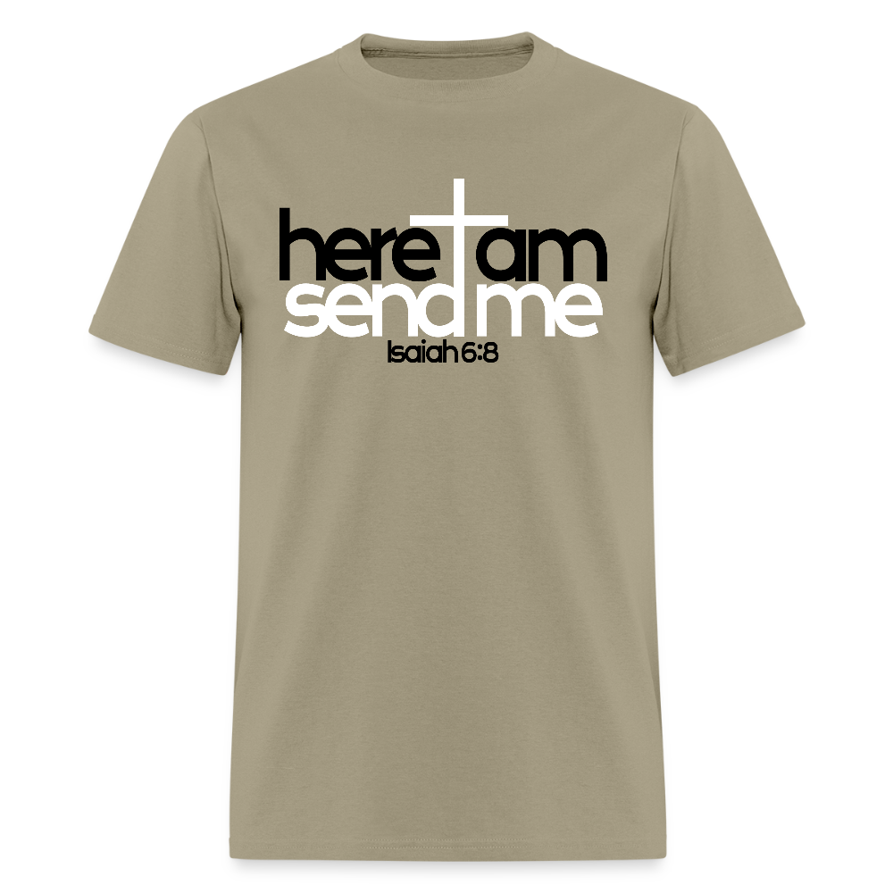 Here I am, send me - khaki