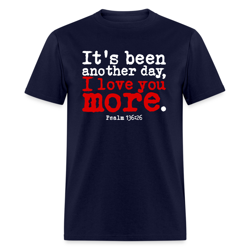 Another Day I Love You More - navy