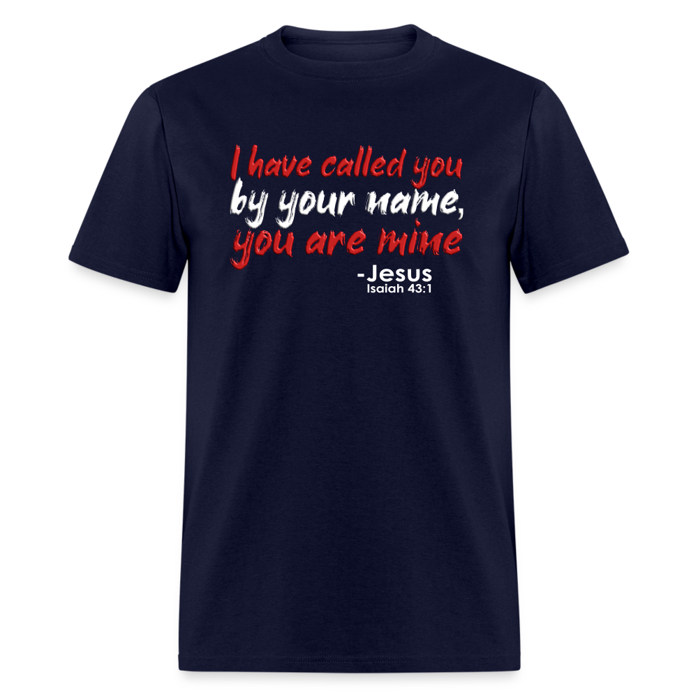 I Have Called You By Name - navy