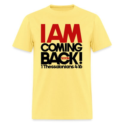 I Am Coming Back - cornsilk
