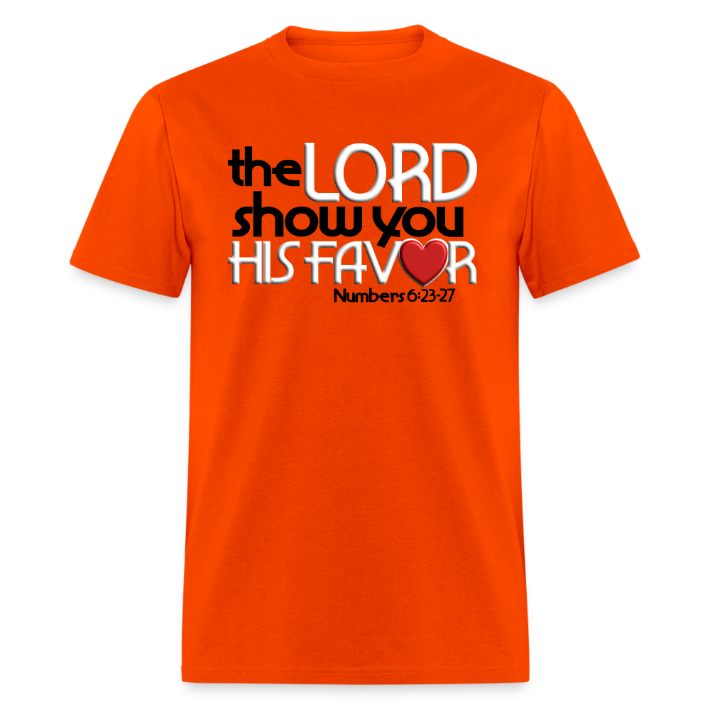 The Lord Show You His Favor - orange
