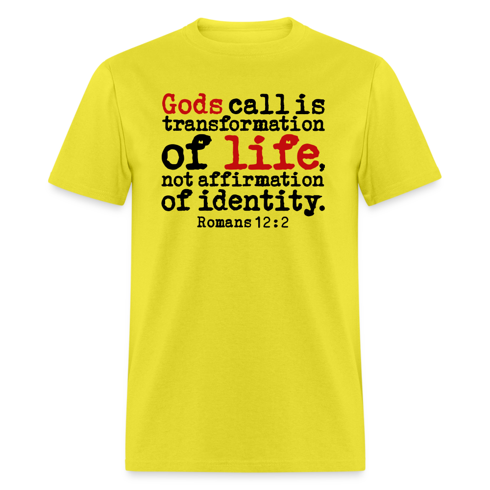 Transformation Of Life - yellow